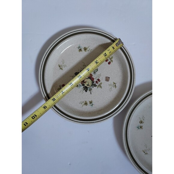 1970s-80s Set (3) Royal Doulton CORNWALL 8.5" Salad Plates MADE IN ENGLAND - Picture 2 of 3